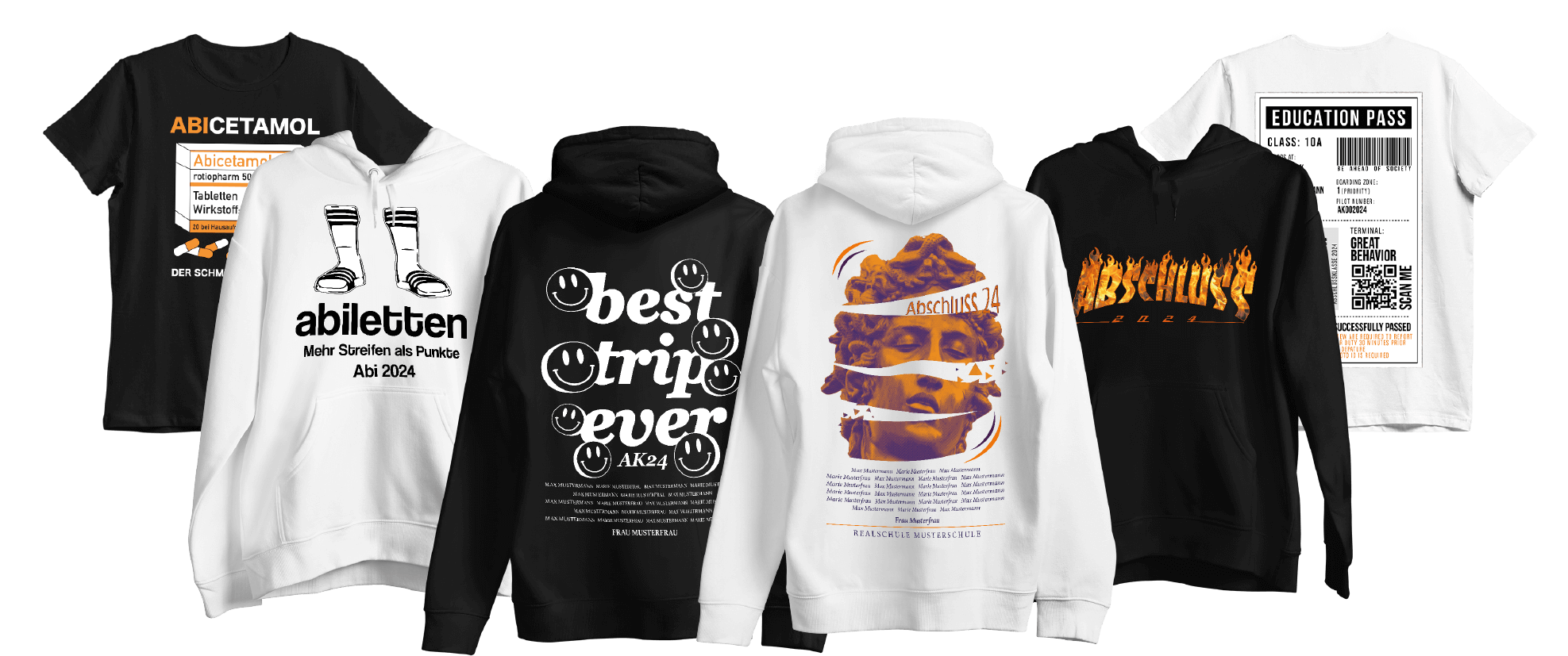 AK Hoodies ® Die besten Abi & AbschlusspulliSprüche 2025